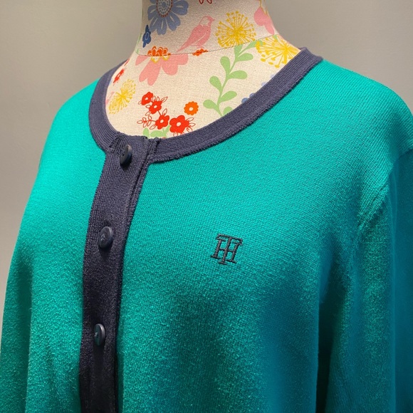 Tommy Hilfiger Button Down Signature Cardi… - Picture 6 of 6